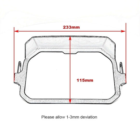 Moto Sliders Protecție instrumente motocicletă BMW R 1250 GS Aventură 2019-2023 Negru