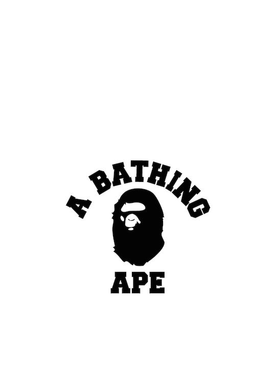 Aape By A Bathing Ape® Men's Short Sleeve T-shirt Black