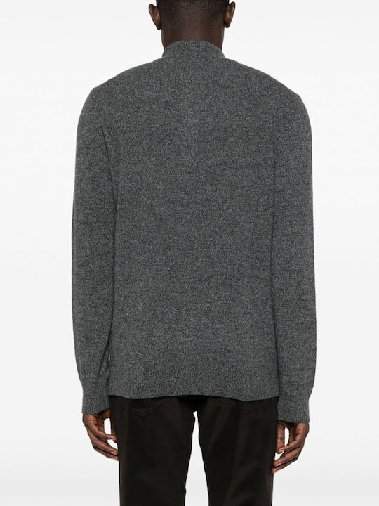 CC Collection Corneliani Men's Long Sleeve Sweater Gray