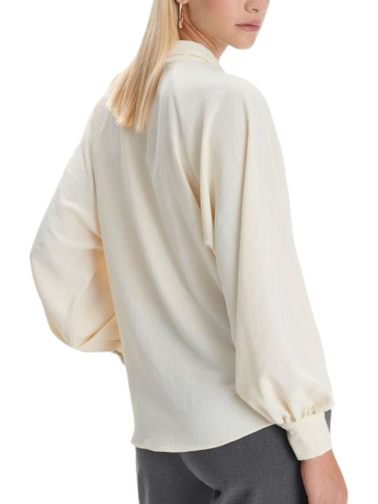 Ale - The Non Usual Casual Tunic Long Sleeve with V Neckline Butter