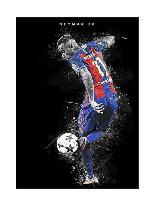 Πίνακας Καμβά Neymar Jr Knv1539 30cm X 40cm