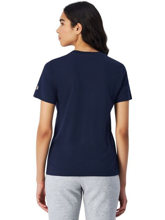 Champion Damen T-shirt Marineblau