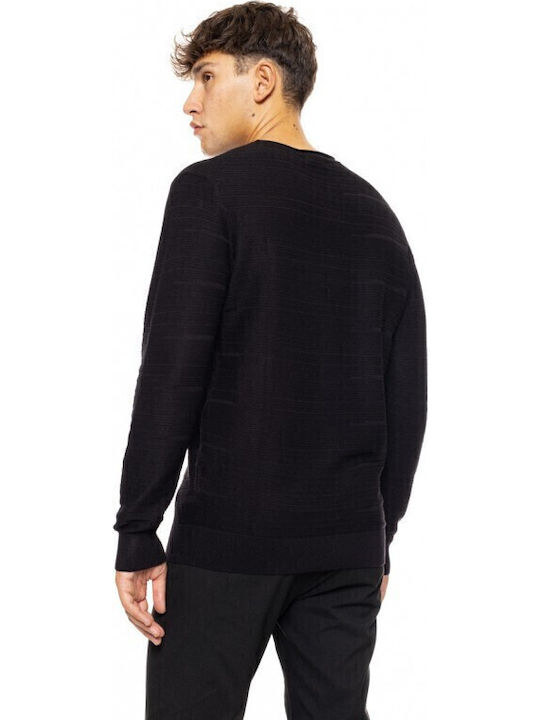 Langarm Pullover Schwarz