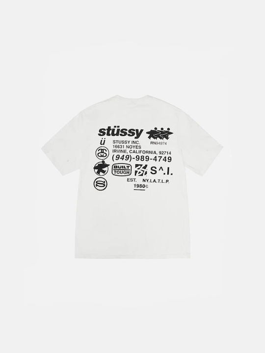 Stussy Herren T-Shirt Kurzarm Pigment Dyed