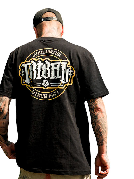 TRIBAL GEAR Men's Short Sleeve T-shirt Black