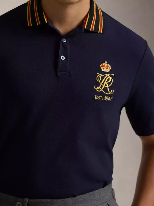 Ralph Lauren Bluza Bărbătească cu Mânecă Scurtă Polo Marina