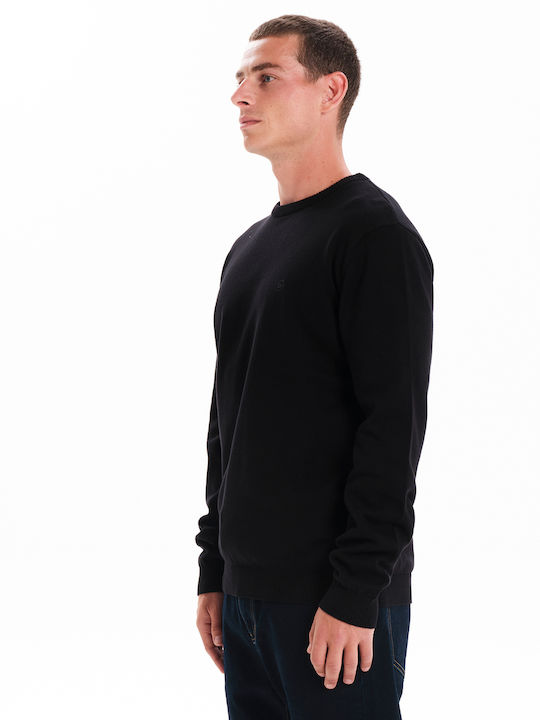 Basehit Men's Long Sleeve Sweater Black