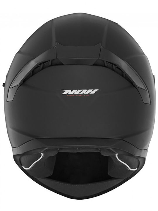 Nox N401 Black Matt Motorcycle Helmet Full Face ECE 22.06 with Sunvisor