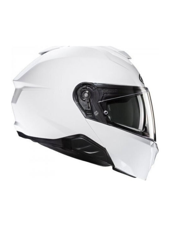 HJC I91 Pearl White Motorcycle Helmet Full Face ECE 22.06 1750gr