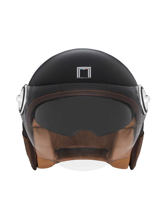 Nox Heritage Motorcycle Helmet Jet ECE 22.06 with Sunvisor