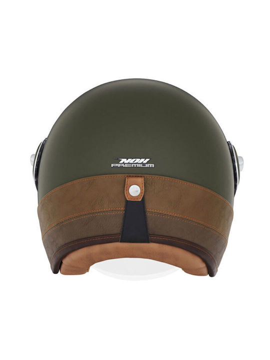 Nox Heritage Motorcycle Helmet Jet ECE 22.06 with Sun Visor