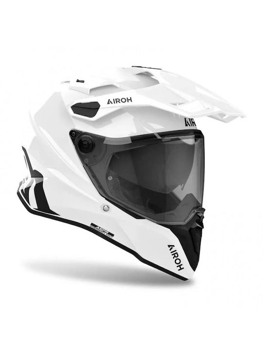 Airoh White Gloss Motorradhelm Ein-Aus ECE 22.06 AIR000KRA400