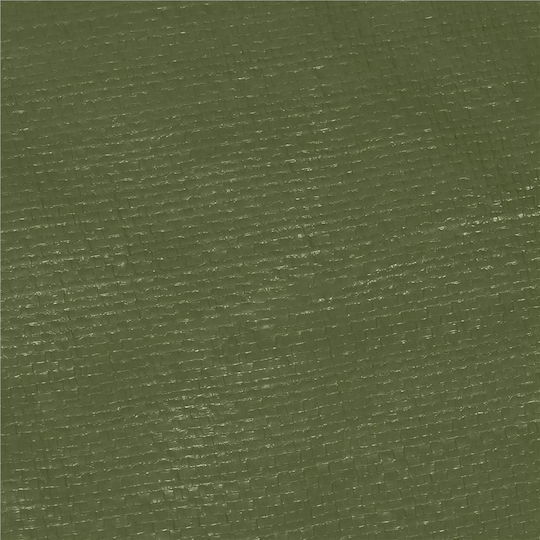 Waterproof Laminated Polyethylene Tarp 120g/m2 4x4m Green