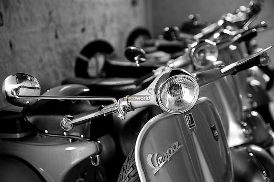 Πίνακας Καμβά Vespa Knv41 45cm X 65cm