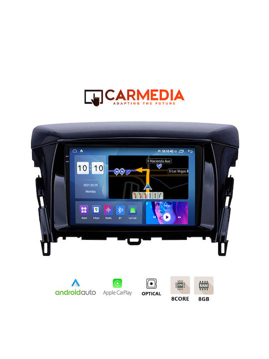 Carmedia Car Audio System for Mitsubishi Eclipse Cross 2018+ (Bluetooth/USB/AUX/WiFi/GPS) with Touch Screen 9.5"