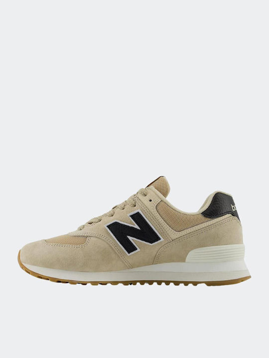 574 Ανδρικά Sneakers Μπεζ