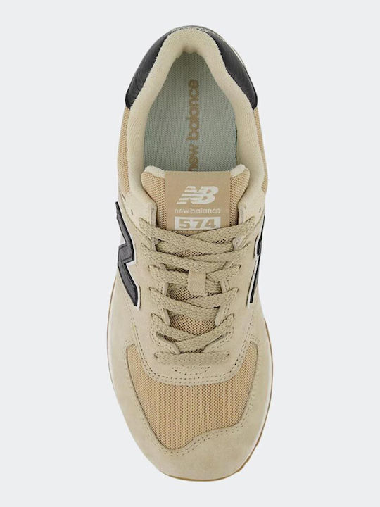 574 Ανδρικά Sneakers Μπεζ