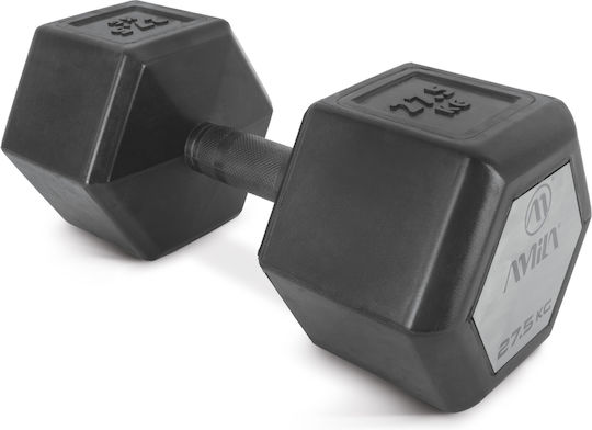 AMILA Βαράκι Εξάγωνο Λαστιχένιο 1 x 27.5kg
