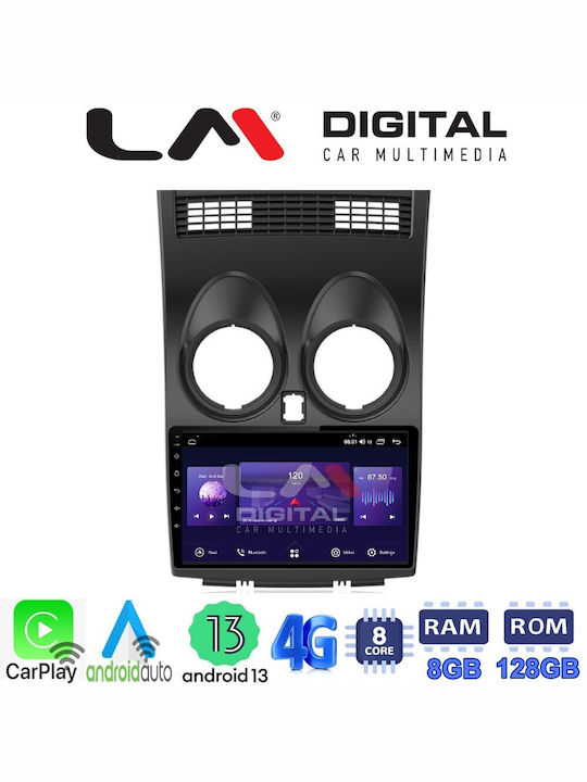 LM Digital Car Audio System for Nissan Qashqai 2007-2013 (Bluetooth/USB/WiFi/GPS/Apple-Carplay/Android-Auto) with Touch Screen 9"