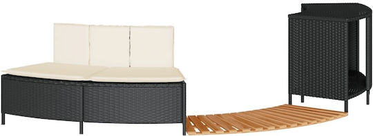 vidaXL Spa / Υδρομασάζ 365612
