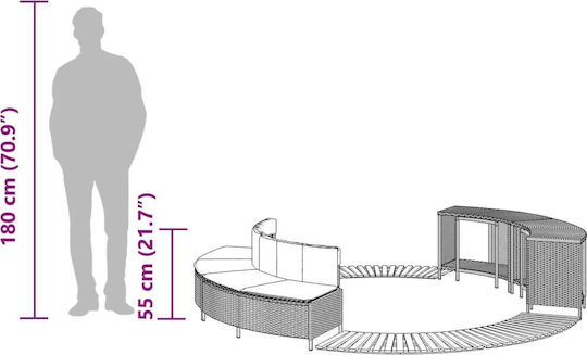 vidaXL Spa / Hydromassage 3270655