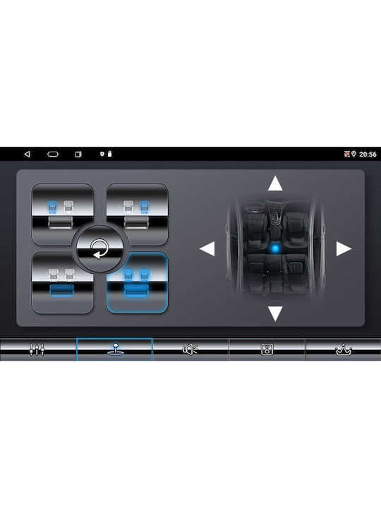 Lenovo Ηχοσύστημα Αυτοκινήτου για Hyundai Santa Fe 2003-2006 (Bluetooth/USB/AUX/WiFi/GPS/Apple-Carplay/Android-Auto) με Οθόνη Αφής 9"