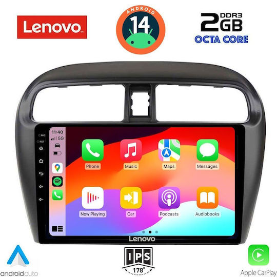 Lenovo Автомобилна Аудио Система (Блутут/USB/AUX/WiFi/GPS/Apple-Carplay/Android-Auto) с Тъчскрийн 9"