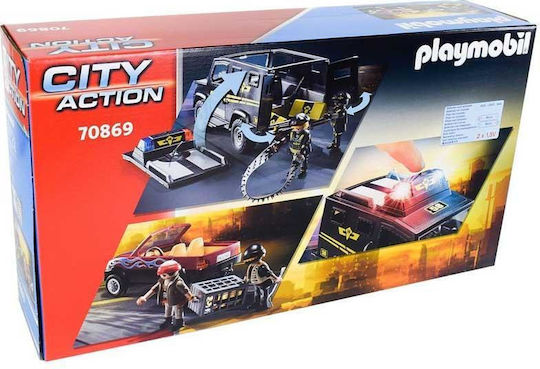 playmobil 4264 - le commissariat de police - la fée du jouet, commissariat de po