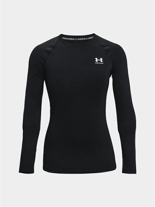 Women's Sports Long Sleeve Fast Drying Black Blouse