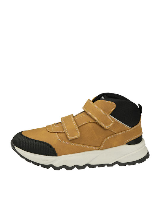 Kids Boots with Velcro Yellow