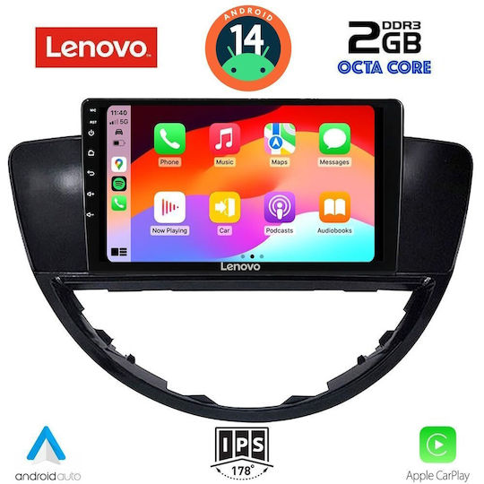 Lenovo Car Audio System for Subaru Tribeca 2007-2014 (Bluetooth/USB/AUX/WiFi/GPS/Apple-Carplay/Android-Auto) with Touch Screen 9"