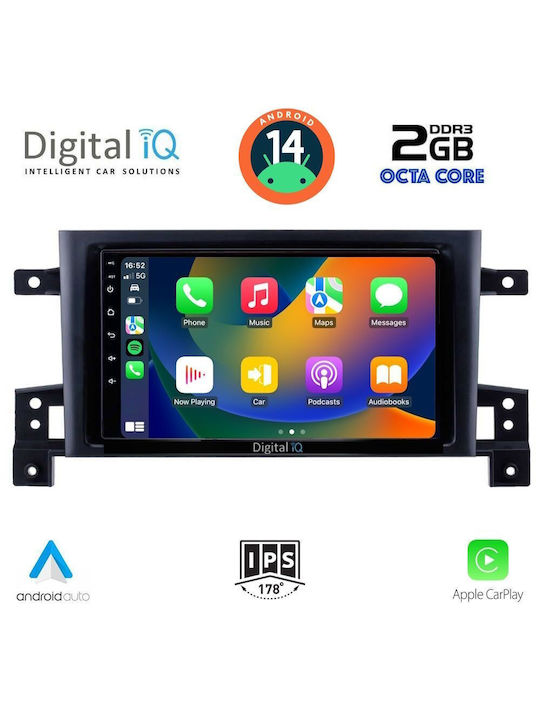 Digital IQ Car Audio System for Suzuki Grand Vitara 2005-2015 (Bluetooth/USB/AUX/WiFi/GPS) with Touch Screen 9"