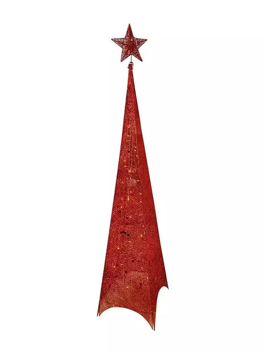 Christmas Red Tree with Metallic Base H150pcs