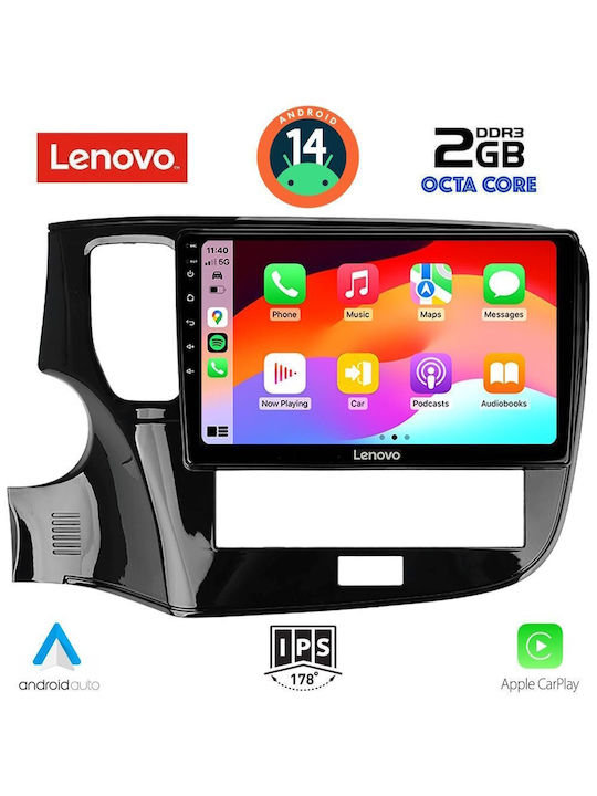 Lenovo Car-Audiosystem für Mitsubishi Outlander 2020-2022 (Bluetooth/USB/WiFi/GPS) mit Touchscreen 10"