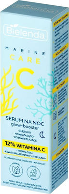 Bielenda Feuchtigkeitsspendend Serum Gesicht mit Vitamin C für Glanz & Aufhellung 30ml