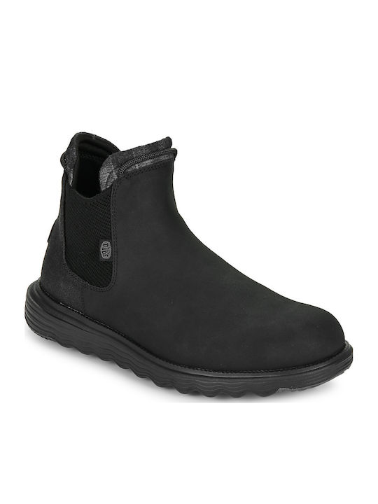 Hey Dude Μποτάκια Casual Μαύρα 42065-060