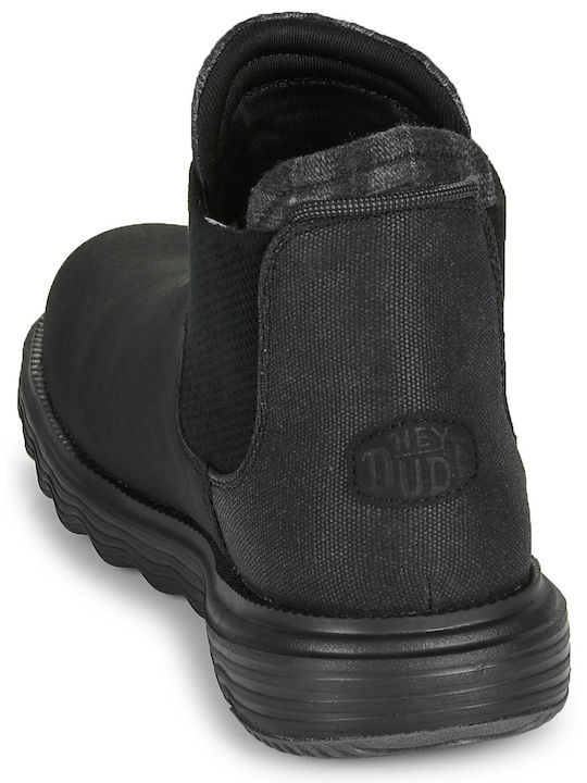 Schwarz Herrenstiefel