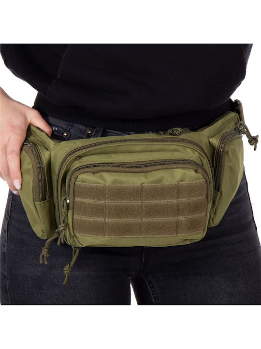 Geantă de Umăr Spațioasă Impermeabilă Unisex 43x15cm Verde