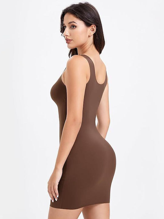 Nebility Tightening Dress Coffee