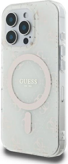 Guess Back Cover White (iPhone 16 Pro Max)