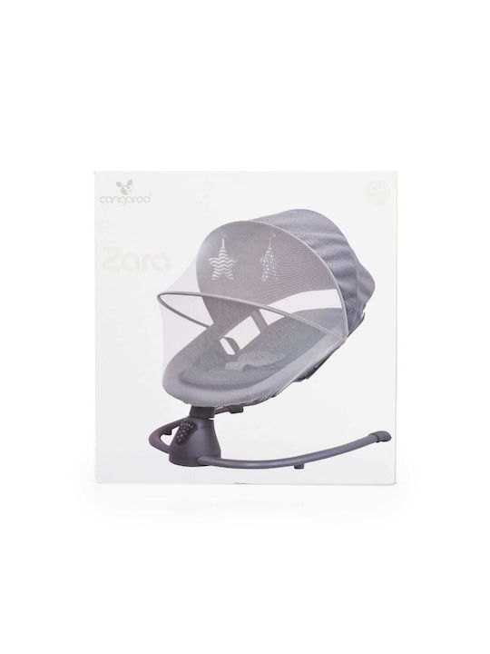 Cangaroo Electric Baby Relax Swing Zara Dark Grey