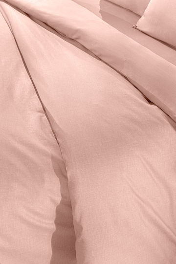 Guy Laroche Color Plus Σεντόνι Μονό 170x270εκ. Coral