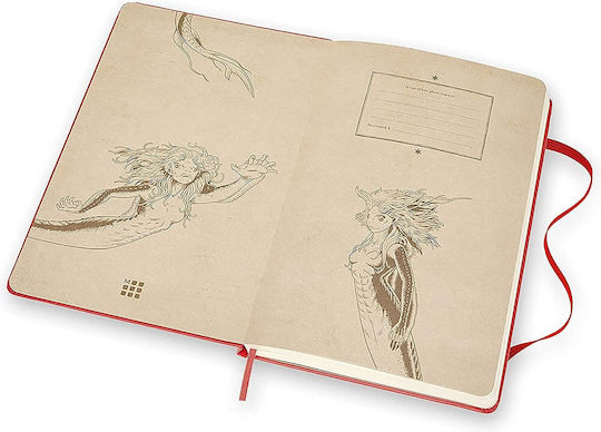 Moleskine Large Limited Edition Σημειωματάριο με Σκληρό Εξώφυλλο Κόκκινο