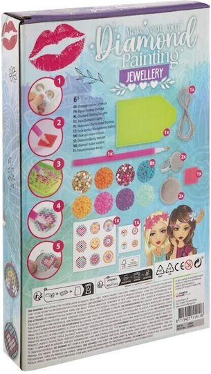 Creative Craft Besties Diamond Painting Jewellery Set 4 Pcs 26x17cm 8 Colours