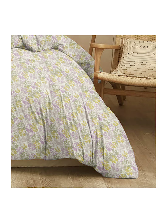 Cokitex Duvet Cover Single 165x245 Marta Planta Sage