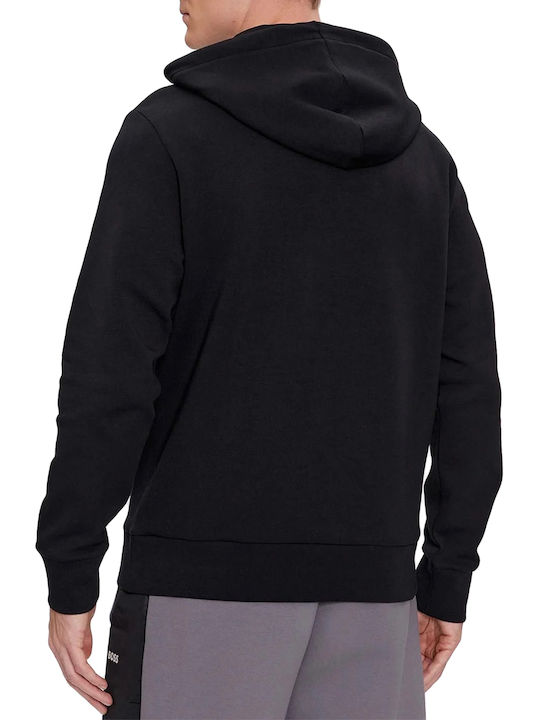 Hugo Boss Sweatshirt with Hood Black