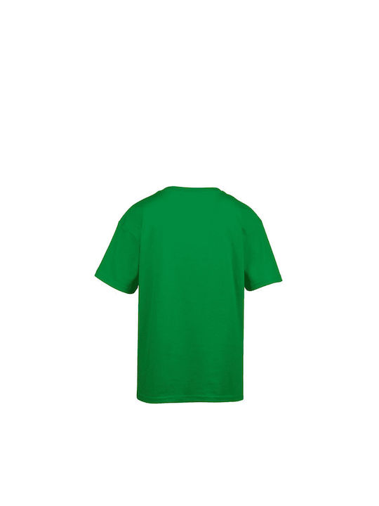 Gildan Kids T-shirt Green Fortnite fever