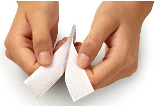 Self-Adhesive Velcro Tape Inofix 2144-2 White 20mmx1.5m