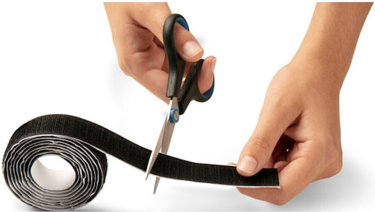 Self-Adhesive Velcro Tape Inofix 2144-2 White 20mmx1.5m