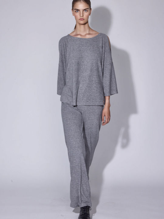 Desiree Damen Stoff Hose Gray